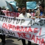 Polda Riau Dikecam dan Didemo Ratusan Wartawan