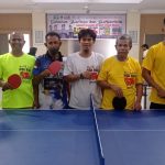 Peringati HPN 2022 dan HUT ke-76 PWI, Pasangan Said – Harisep Juara Pingpong Championship PWI Riau