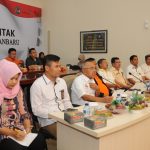 Telekonference Pilkada Serentak Kab Kampar dan Kota Pekanbaru Provinsi Riau