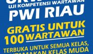 Permalink ke Tahun Ini, PWI Riau Kembali Gelar UKW Gratis Untuk 100 Peserta